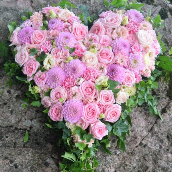 #11 Hjärta i rosa toner