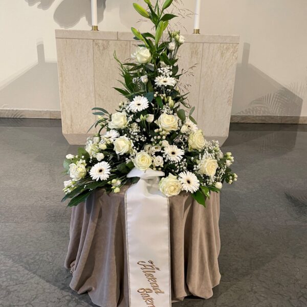 #4 - Stående dekoration i vitt