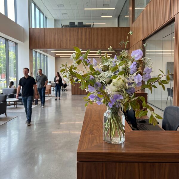 Receptionsblomman